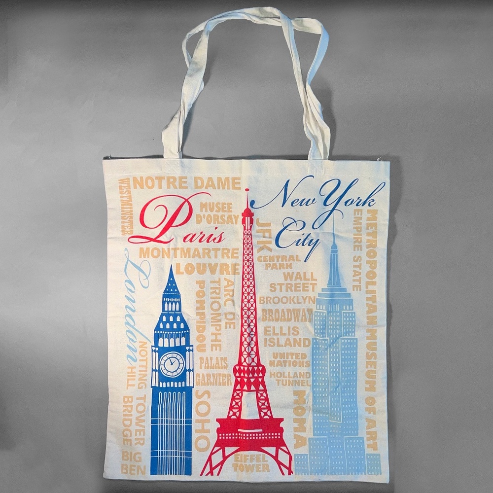 Big Cities Canvas Tote bag